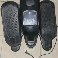 ORBITREK MX - Motorized Under Desk Elliptical Machine | Mini Cycle Exercise Bike | Compact Foot Pedal Fitness Trainer |