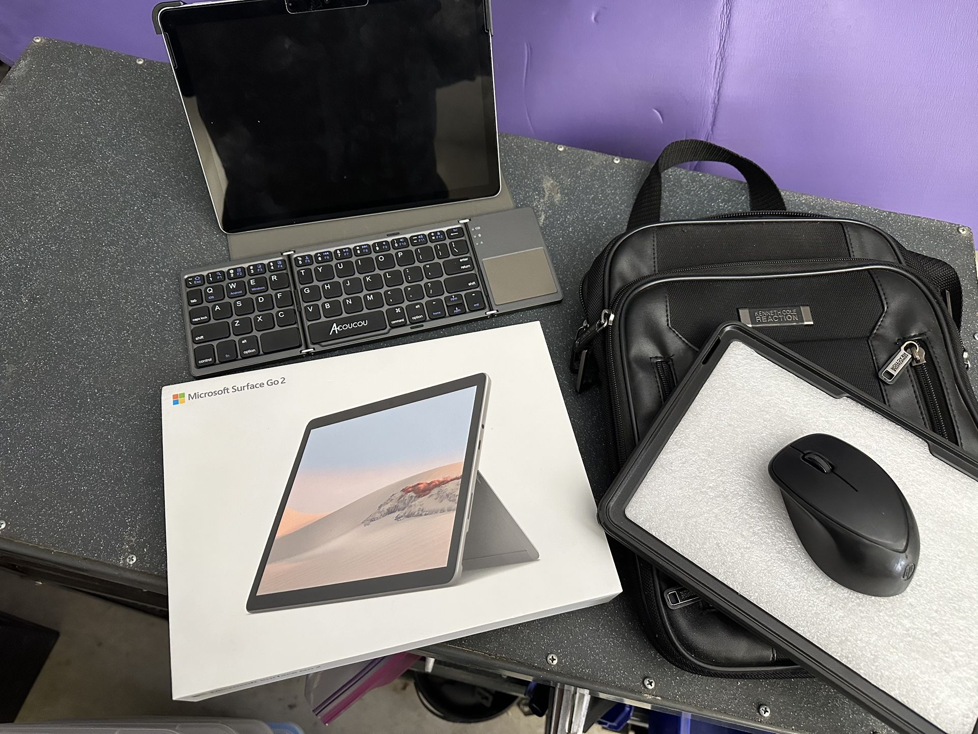 Surface Go 2 with accessories