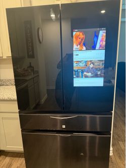 Samsung refrigerator with tv