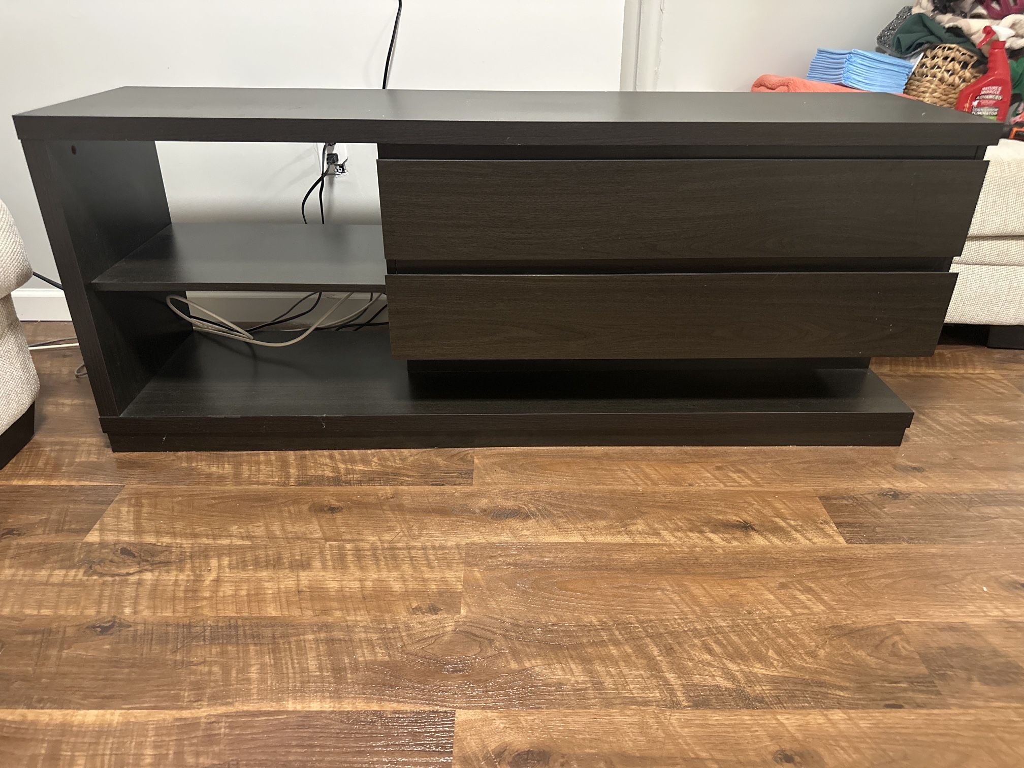 Dark Wood Tv Stand