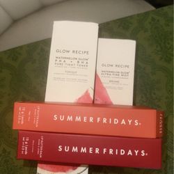Summer Fridays And Glow recipe