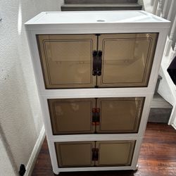 Collapsible Cabinet with Wheel