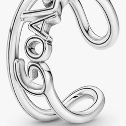 Pandora “ Goals “ Open Back Ring 