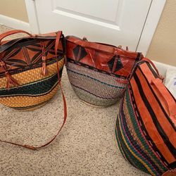 Hand Woven African Bags 