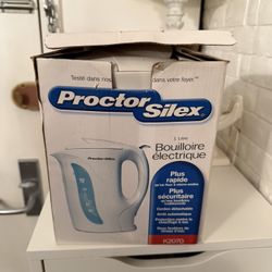 New electric kettle 