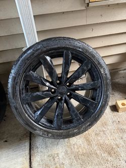 OEM Audi wheels and tires size 19