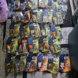 Huge Star Wars Action Figures Lot
