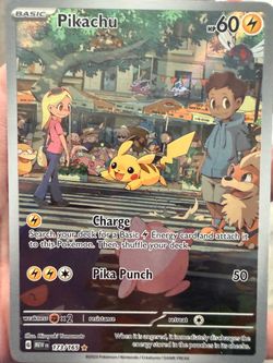 Pokemon Pikatchu S&V 151 Card