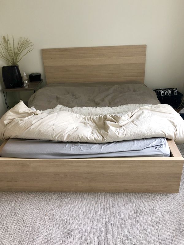 Ikea Malm Queen Bed Frame For In Denver Co Offerup Ikea Malm Queen Bed Frame