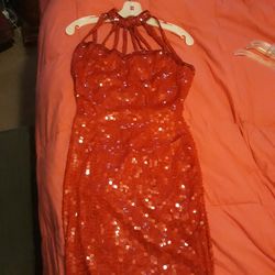 Sexy Red Party Dress (NEW) Never Worn