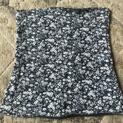 Navy holister reversible tube top