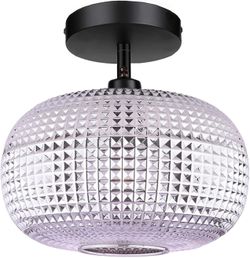 Semi Flush Mount Ceiling Light Fixture,