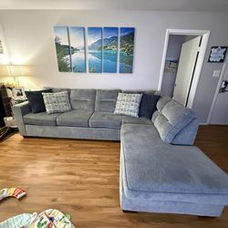 Gray Sectional Sofa