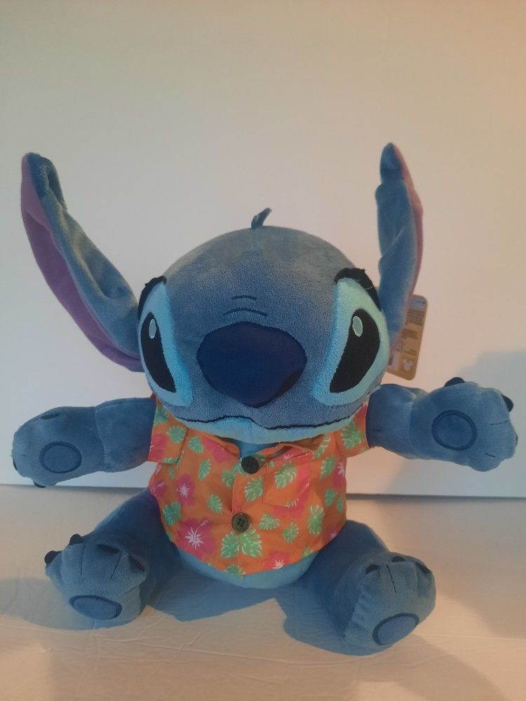 LARGE 12" OFFICIAL AUTHENTIC Stitch Disney Plush