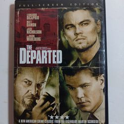 The Departed (DVD, 2006, Full Screen Edition) Leonardo DiCaprio, Matt Damon,