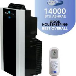 Whynter
9,500 BTU Portable Air Conditioner Cools 500 Sq. Ft. with ehumidifier, Remote, and Filter in Blac