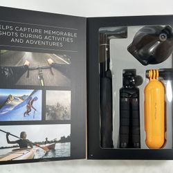 Platinum- Essential Accessory Kit for GoPro Action Cameras Great For Outdoors 