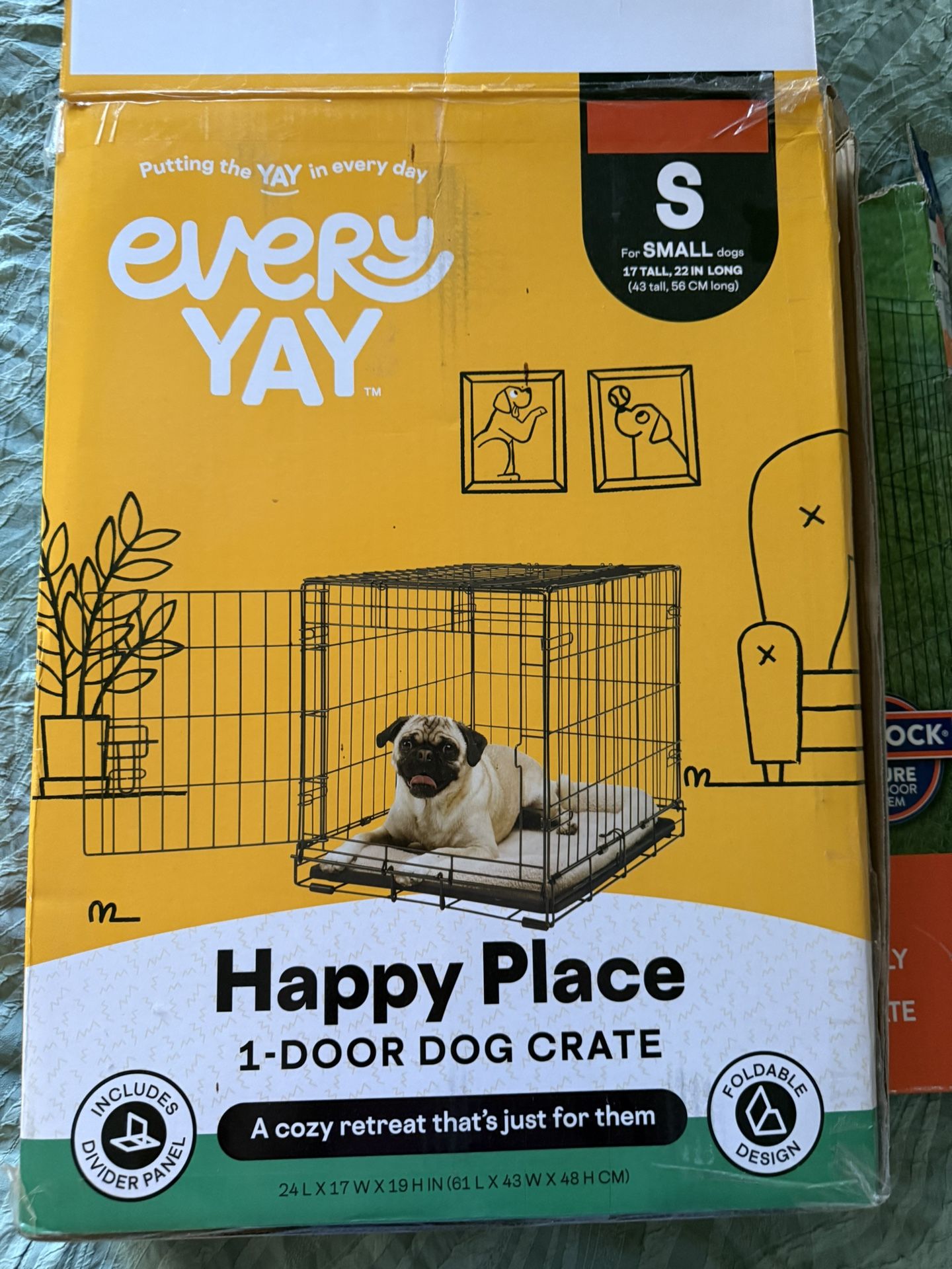 Dog Crate And Dog Pen Used