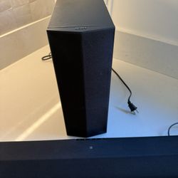 Sony SA-CT370 Soundbar And Subwoofer