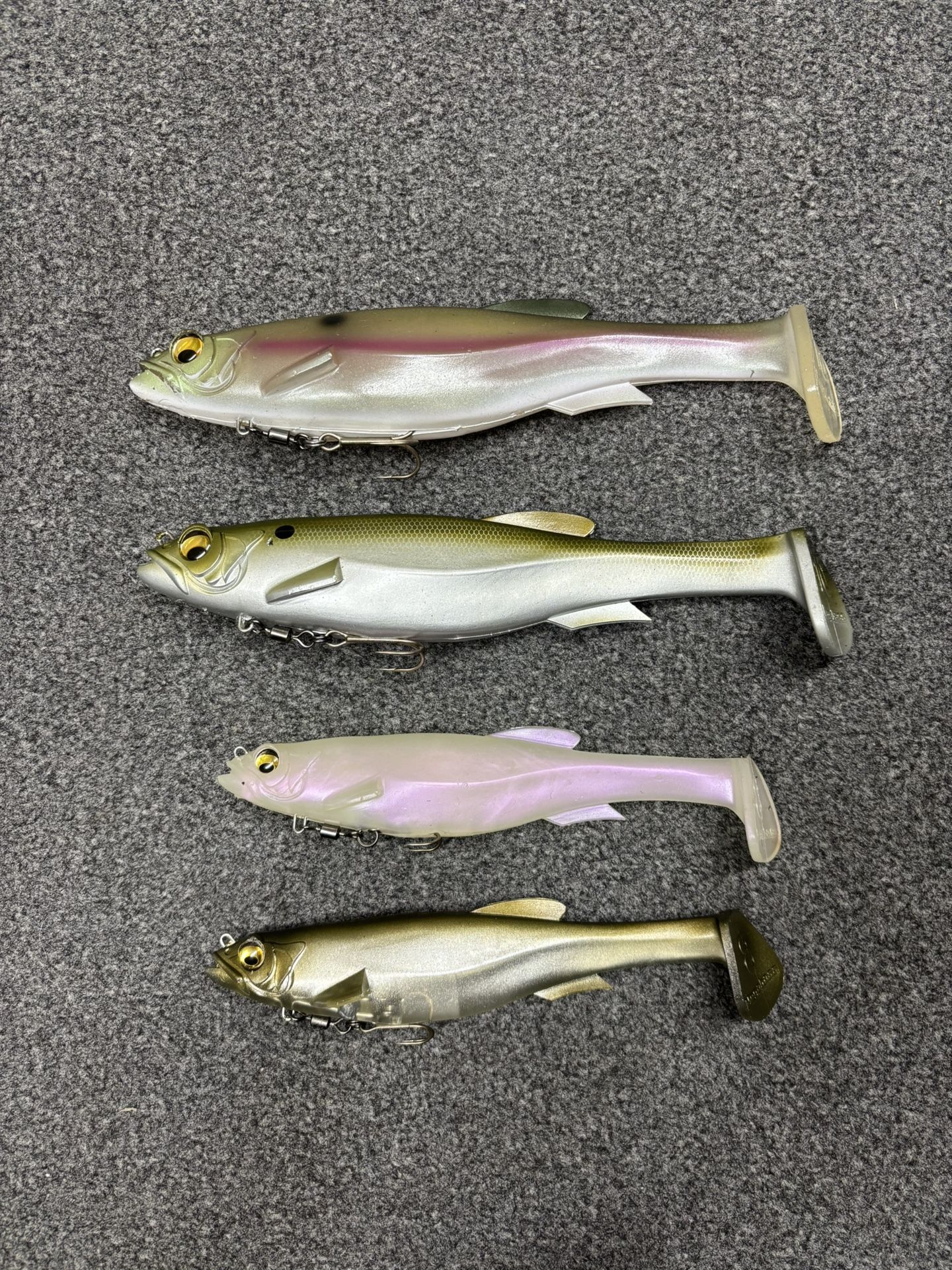 Megabass Magdraft Swimbait Lot (10 and 8 Inch) *AUTHENTIC*
