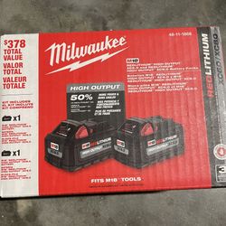 Milwaukee M18 6.0ah And 8.0ah Battery Pack