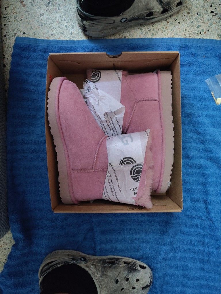 UGG BAILEY BOW II WOMEN BOOTS DUSTY ORCHID