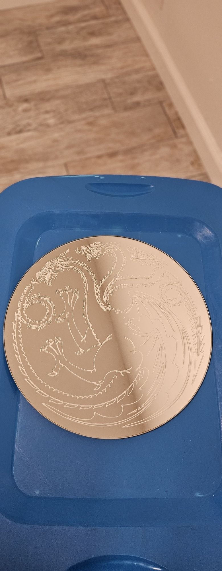 Game Of Thrones Round Targaryen Mirror