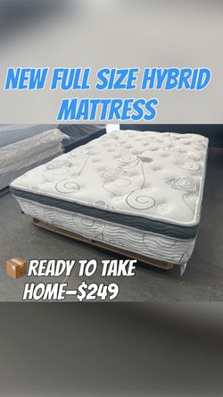 New Full Size Hybrid Mattress