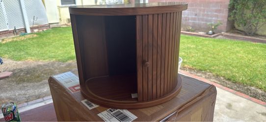 Wermo walnut floating nightstand, new in box (6 available) $125 for 1, $200 for 2, $450 for 6