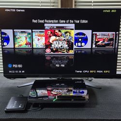 PS3 Slim Chrome 1.2TB SSD 4TB USB