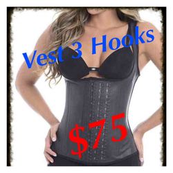 Colombian vest 3 hooks