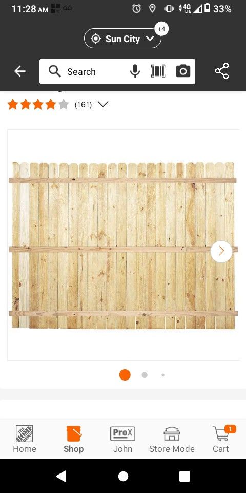 Brand New 6-ft By 8 Ft Wooden Privacy Fence $15 A Foot Installed