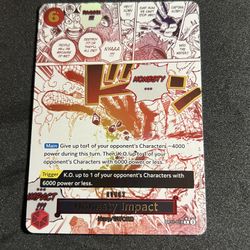 Honesty Impact (Alternate Art) - A Fist of Divine Speed (OP11)