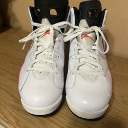 Jordan 6 Retro Infrared White (2014)Mens size 12