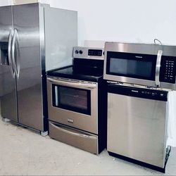 Complete kitchen appliances set