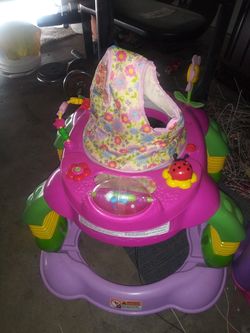 Baby stroller and one stationary balance learning