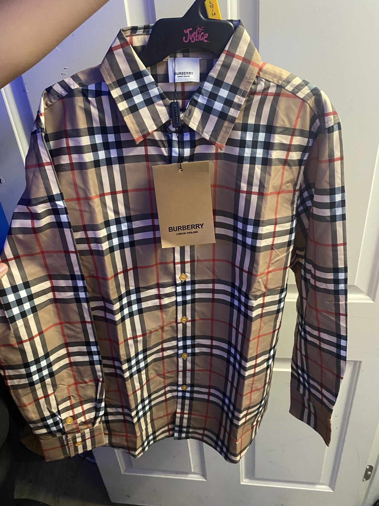 Burberry dress shirt / flannel