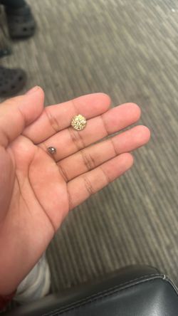 Gold Nugget Piercing