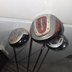 Golf Clubs Left Handed  Lot