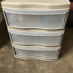 Plastic Dresser / Container 