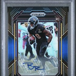 Brian Robinson Prizm Black Signature Blue
