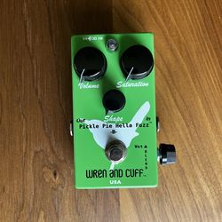 Wren and Cuff Pickle Pie Hella Fuzz B - Bass Fuzz Pedal
