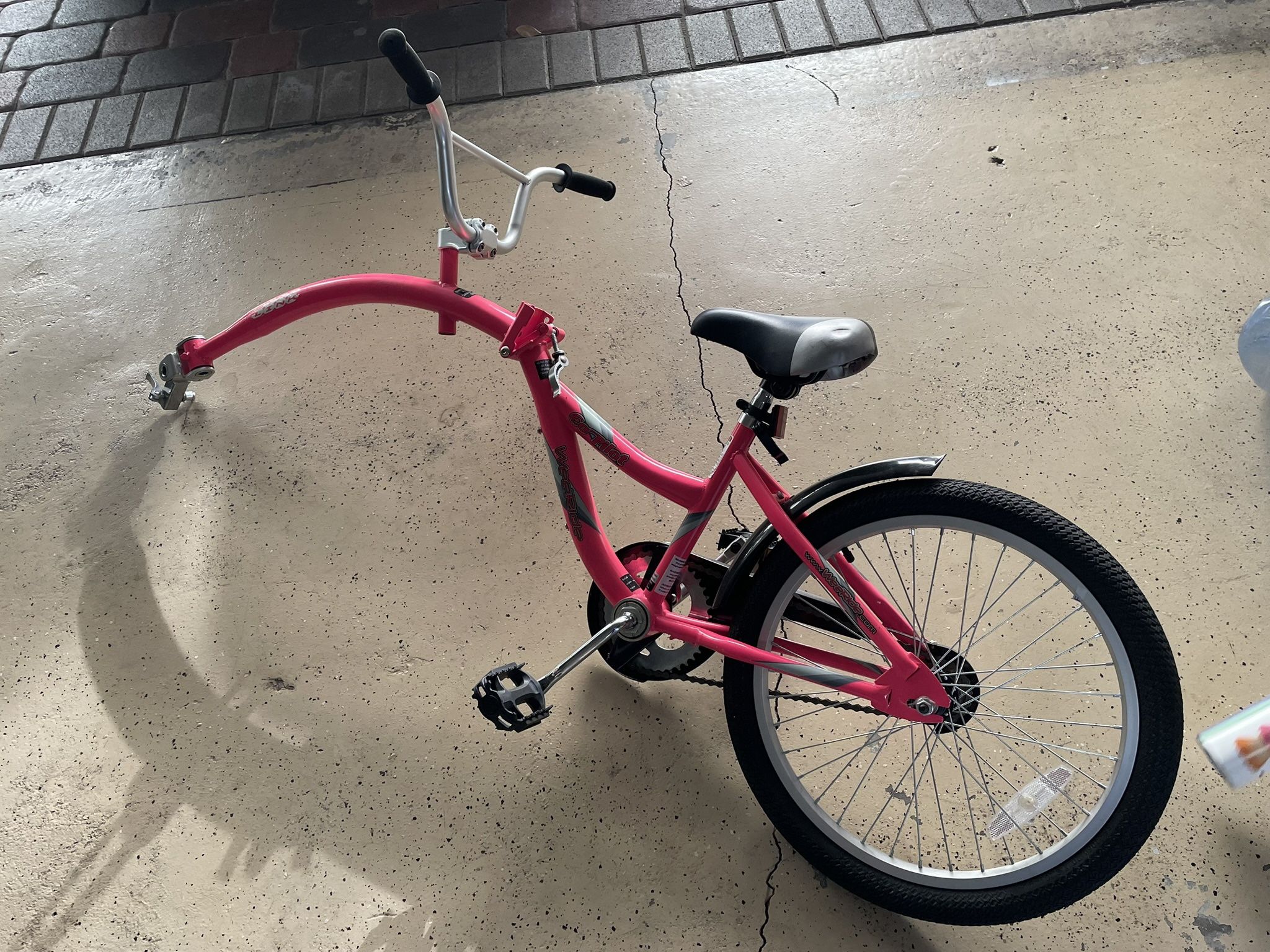 Kids Tag-Along Bike Attachment 