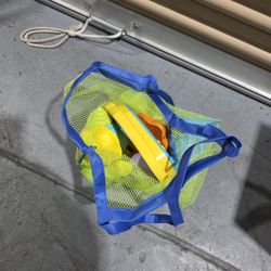 Beach toys with Mesh bag