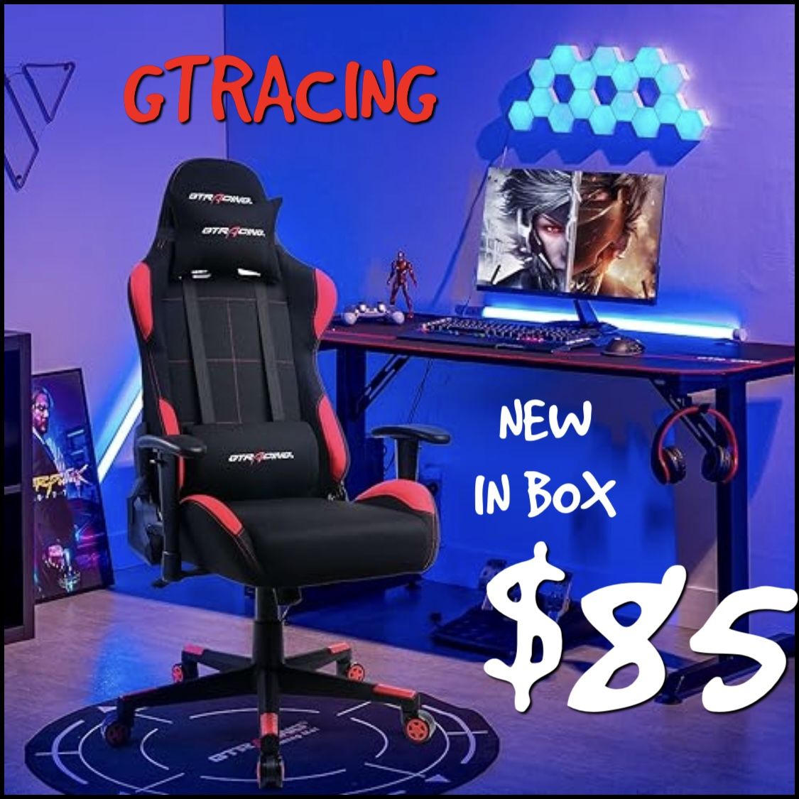 GTRACING GAME CHAIR NEW