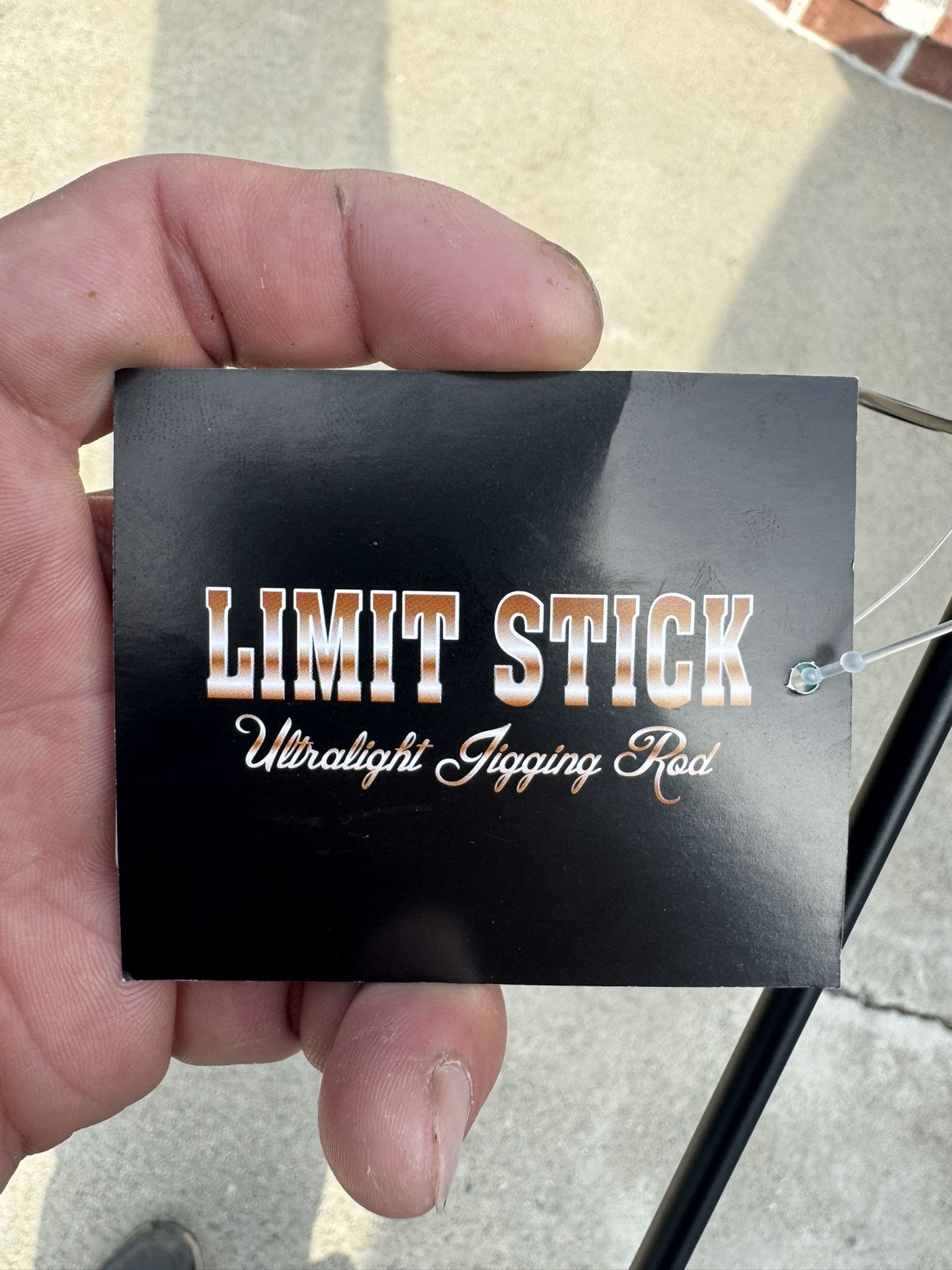 Limit Stick Silver Fishing Rod