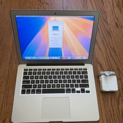 MacBook Air 13" 2017 A1466/8GB RAM/128GB SSD/Low Battery Cycle/Fully Functional/No remote management/DOE Retired MacBook