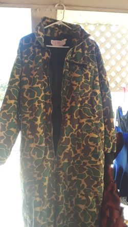 Mans fishing or hunting outfit