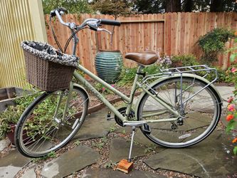 Trek Allant WSD Commuter Bike - Medium Frame (Olive Green / Classic)