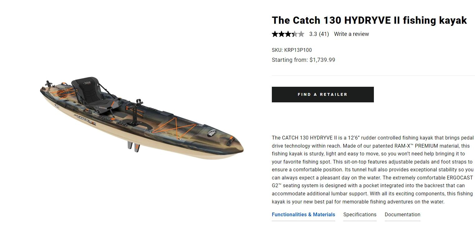 Pelican Catch 130 HD